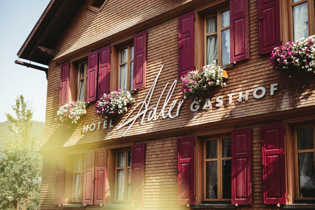 Hotel Gasthof Adler Schoppernau Kültér fotó